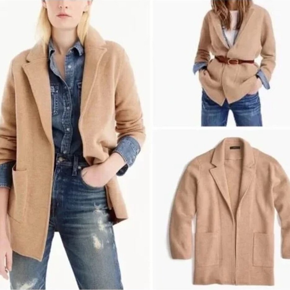 J.Crew 365 Sophie Open-Front Sweater Blazer